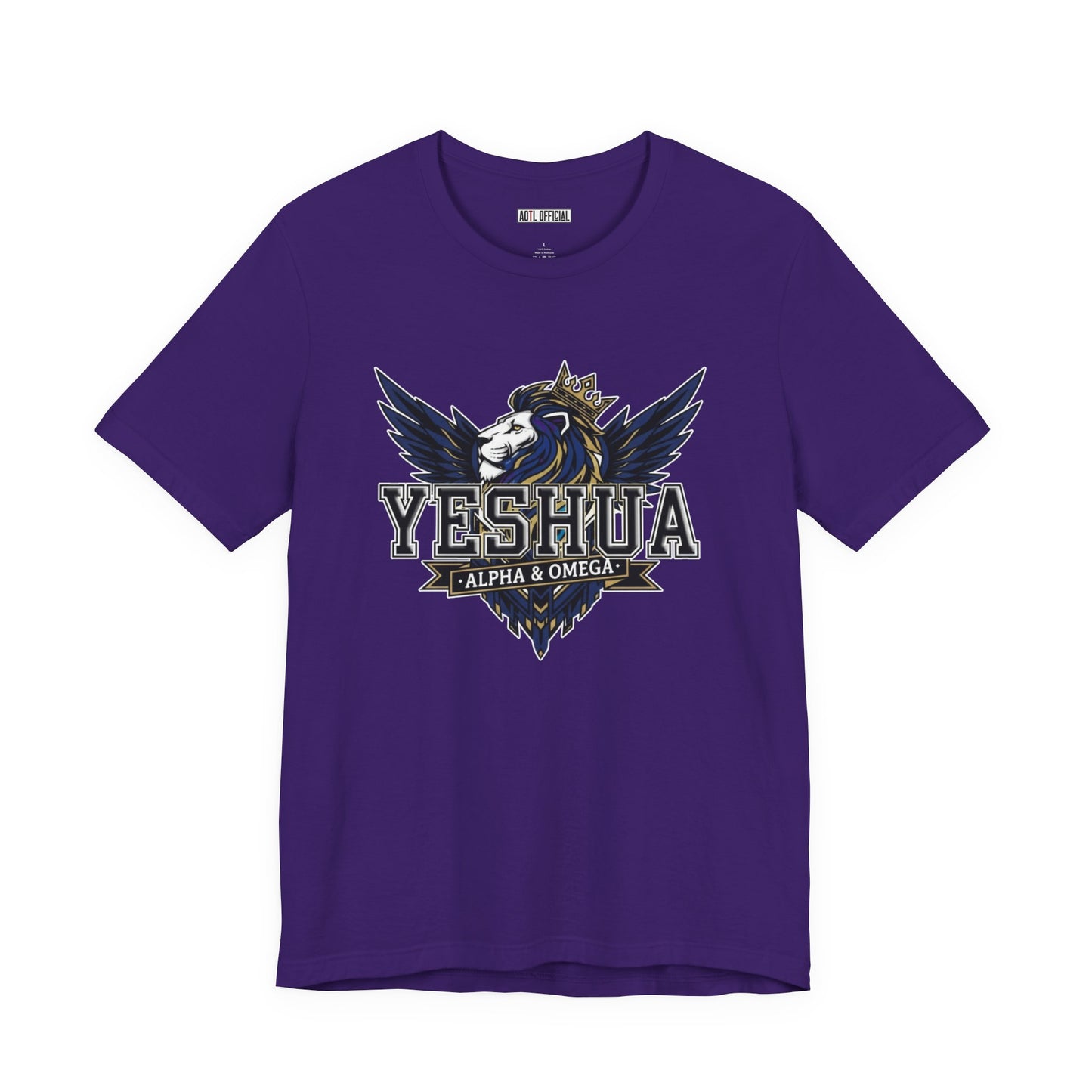 Yeshua: Lion of Judah Reigns Unisex Short Sleeve Tee