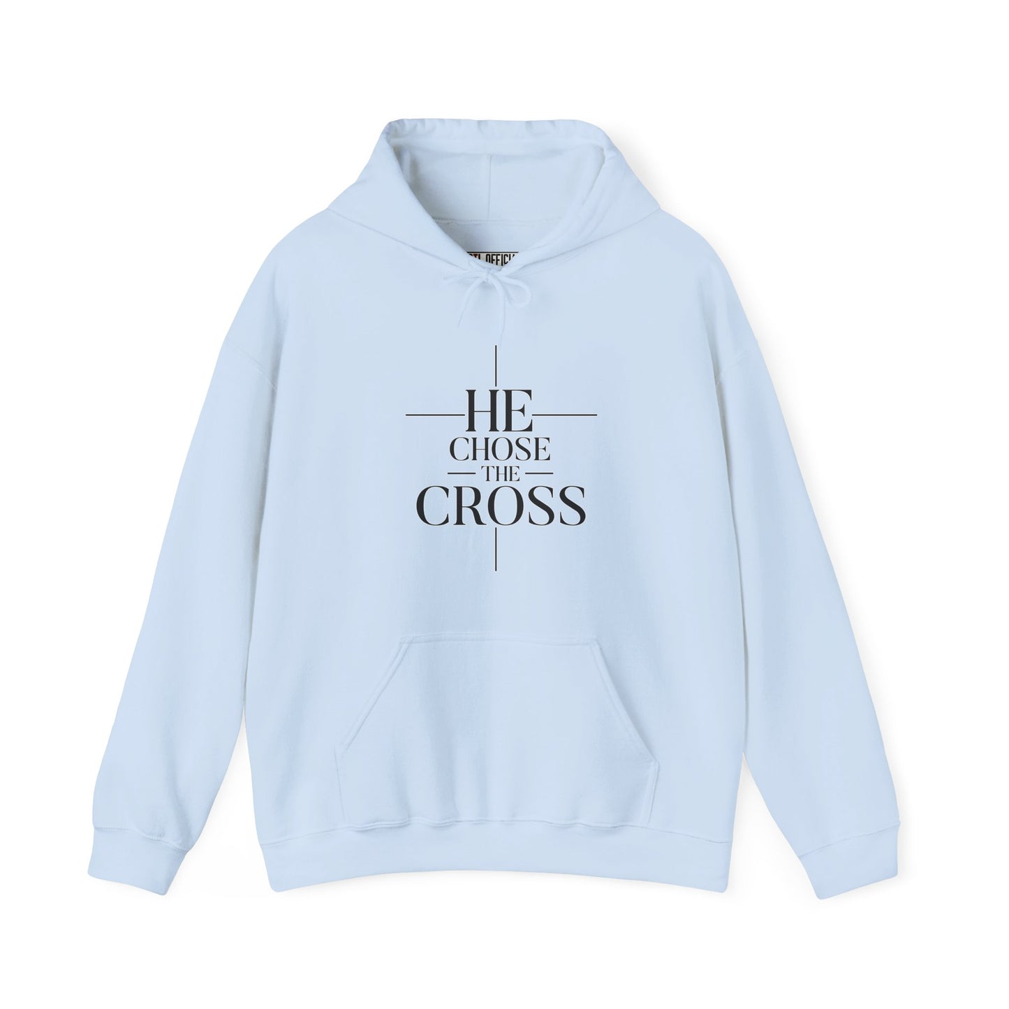 He Chose The Cross Christian Hoodie