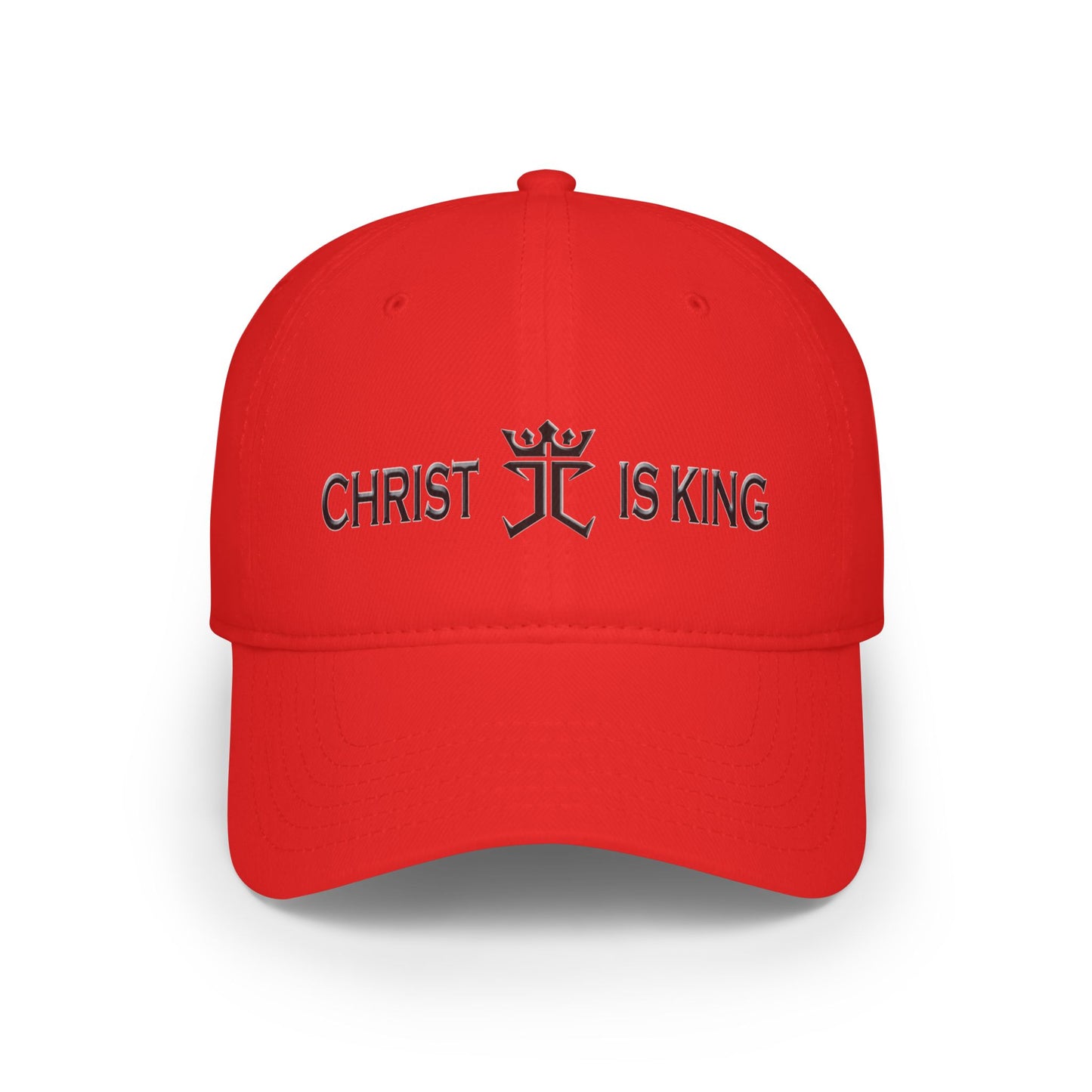 Christ is King Christian Baseball Cap