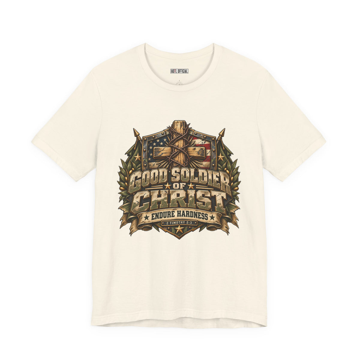 Good Soldier of Christ — Endure Hardness Christian T-shirt