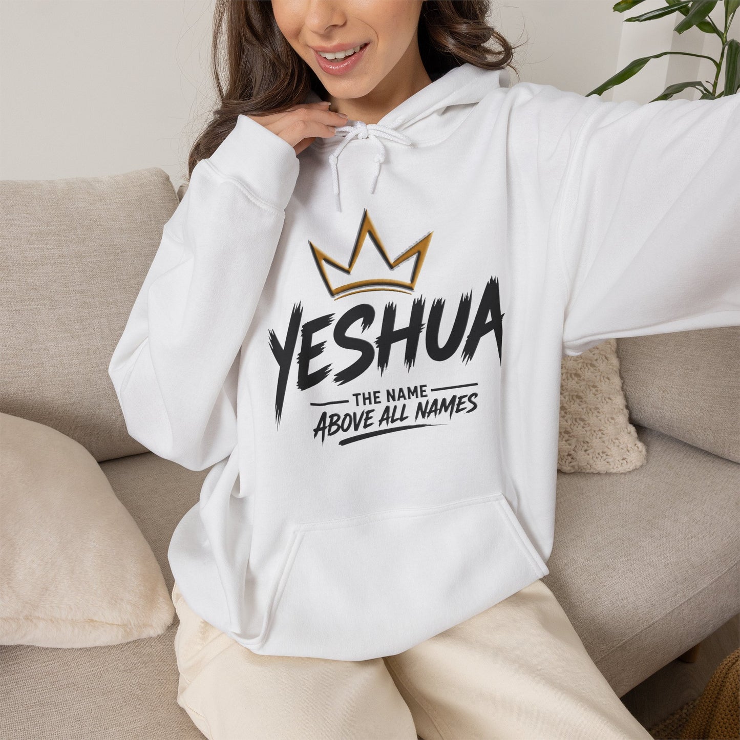 Yeshua, The Name Above All Names Christian Hoodie