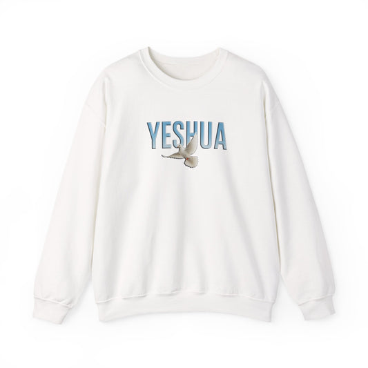 Yeshua with Holy Spirit Christian Unisex Heavy Blend™ Crewneck Sweatshirt