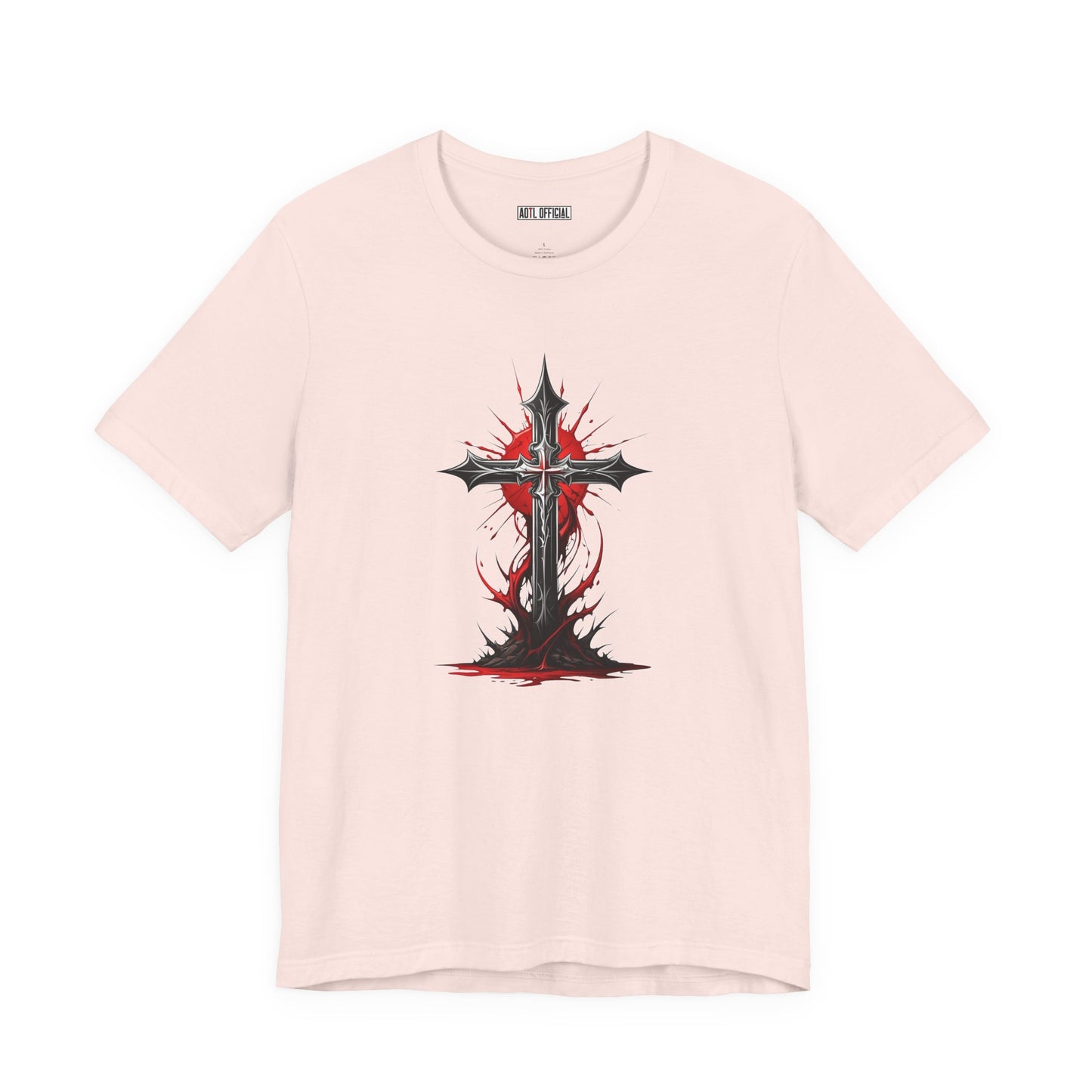 Sanguine Salvation Edgy Christian Unisex Short Sleeve Tee