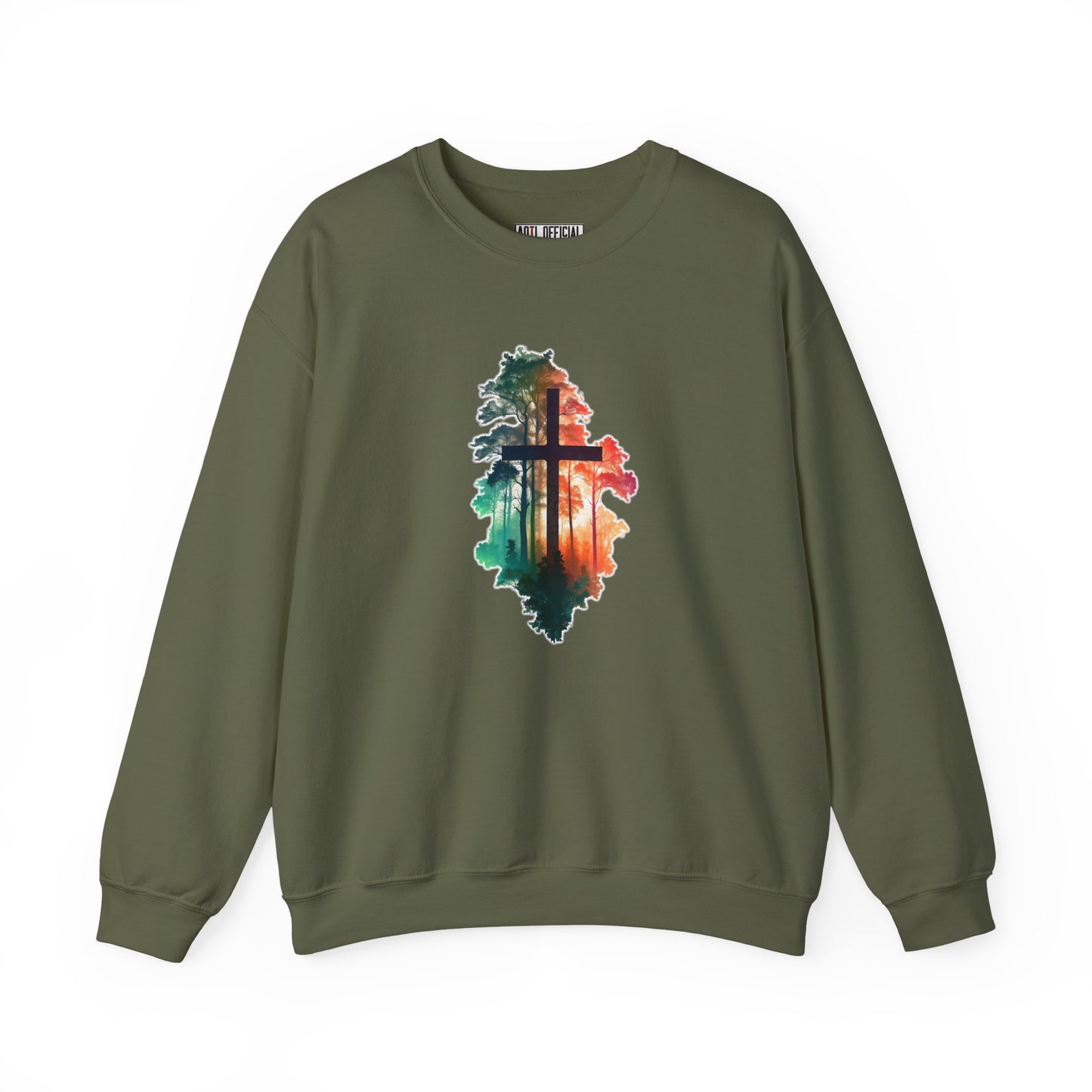 Cross in the Wilderness Unisex Heavy Blend™ Crewneck Sweatshirt