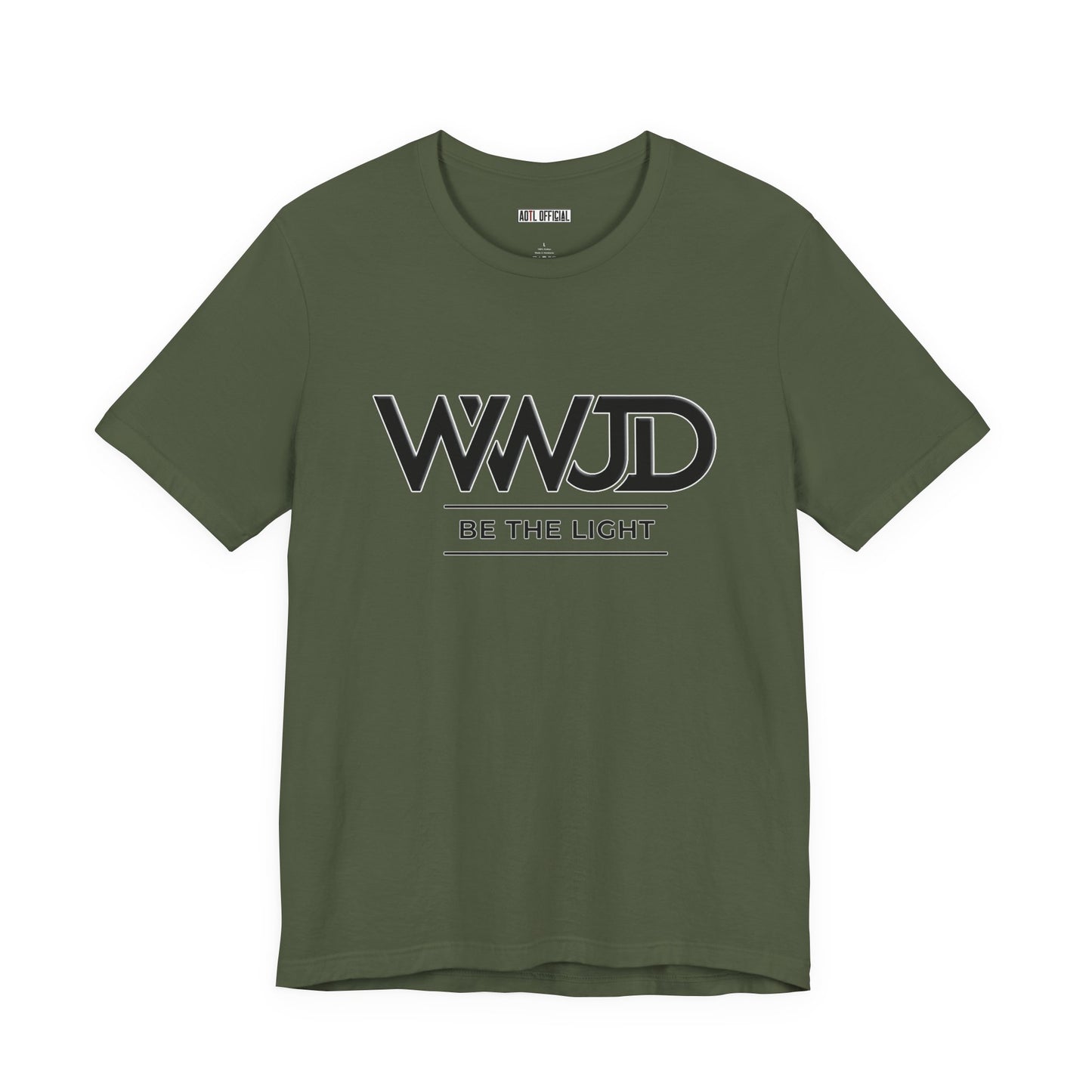 WWJD Faith Reminder Unisex Short Sleeve Tee