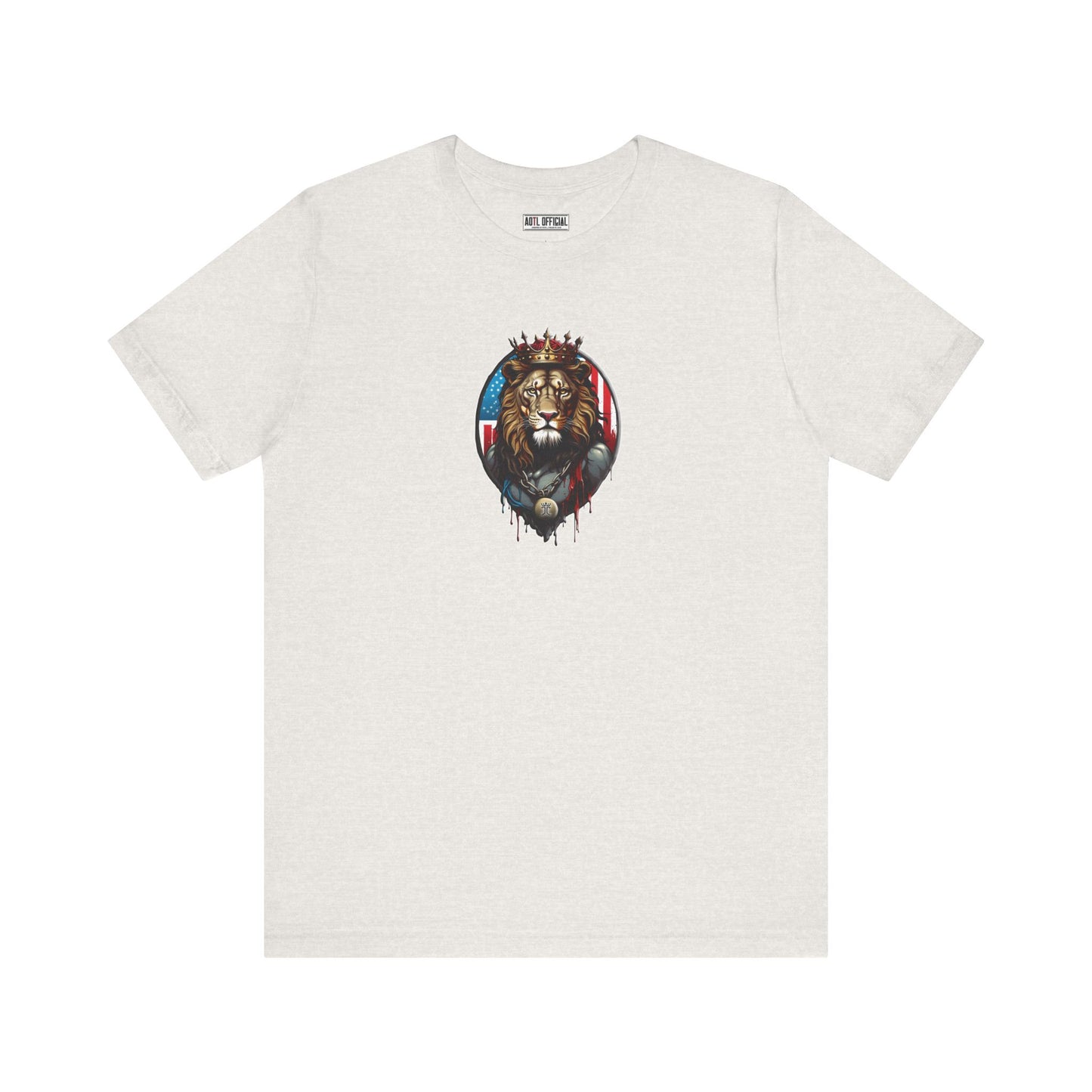 Royal Majesty: Lion of Judah Crowned  Unisex Short Sleeve Tee