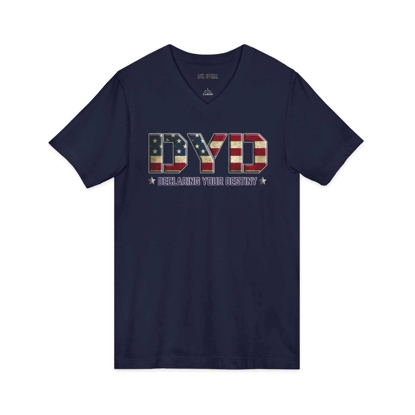 DYD USA logo V-Neck Tee