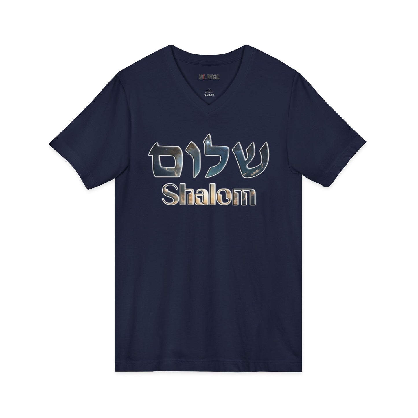 Shalom  V-Neck Tee