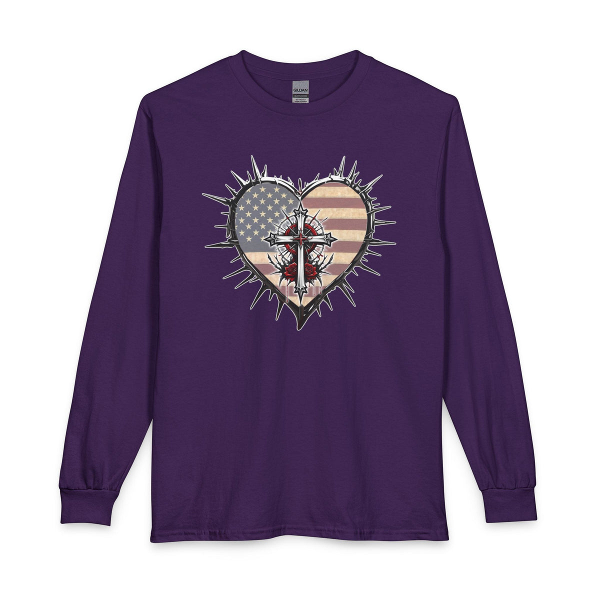 Sacrificial Freedom Christian Long Sleeve Shirt