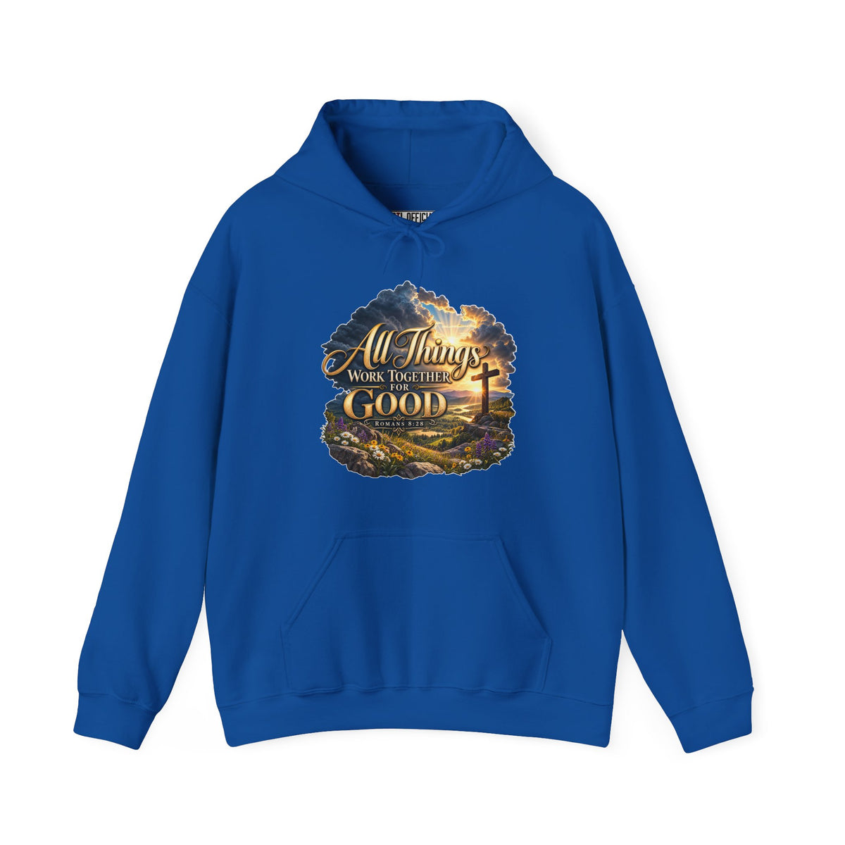 All Things Work Together for Good – Romans 8:28 Christian Hoodie