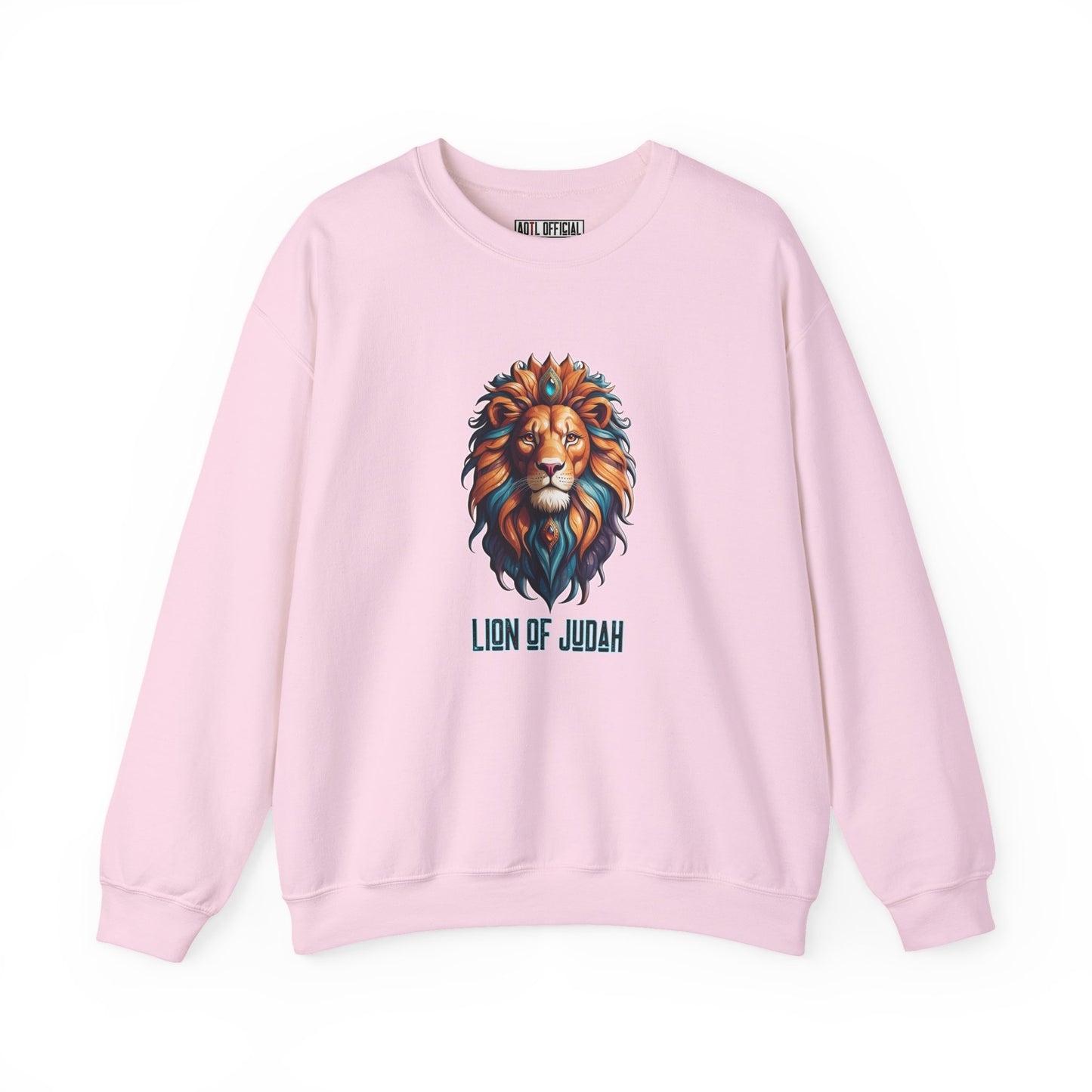 Majestic Savior  Lion of Judah  Unisex Heavy Blend™ Crewneck Sweatshirt