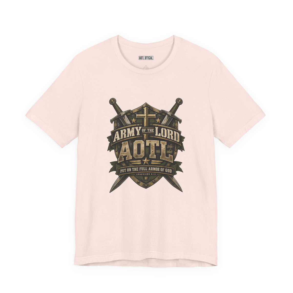 AOTL — Full Armor of God Christian T-shirt