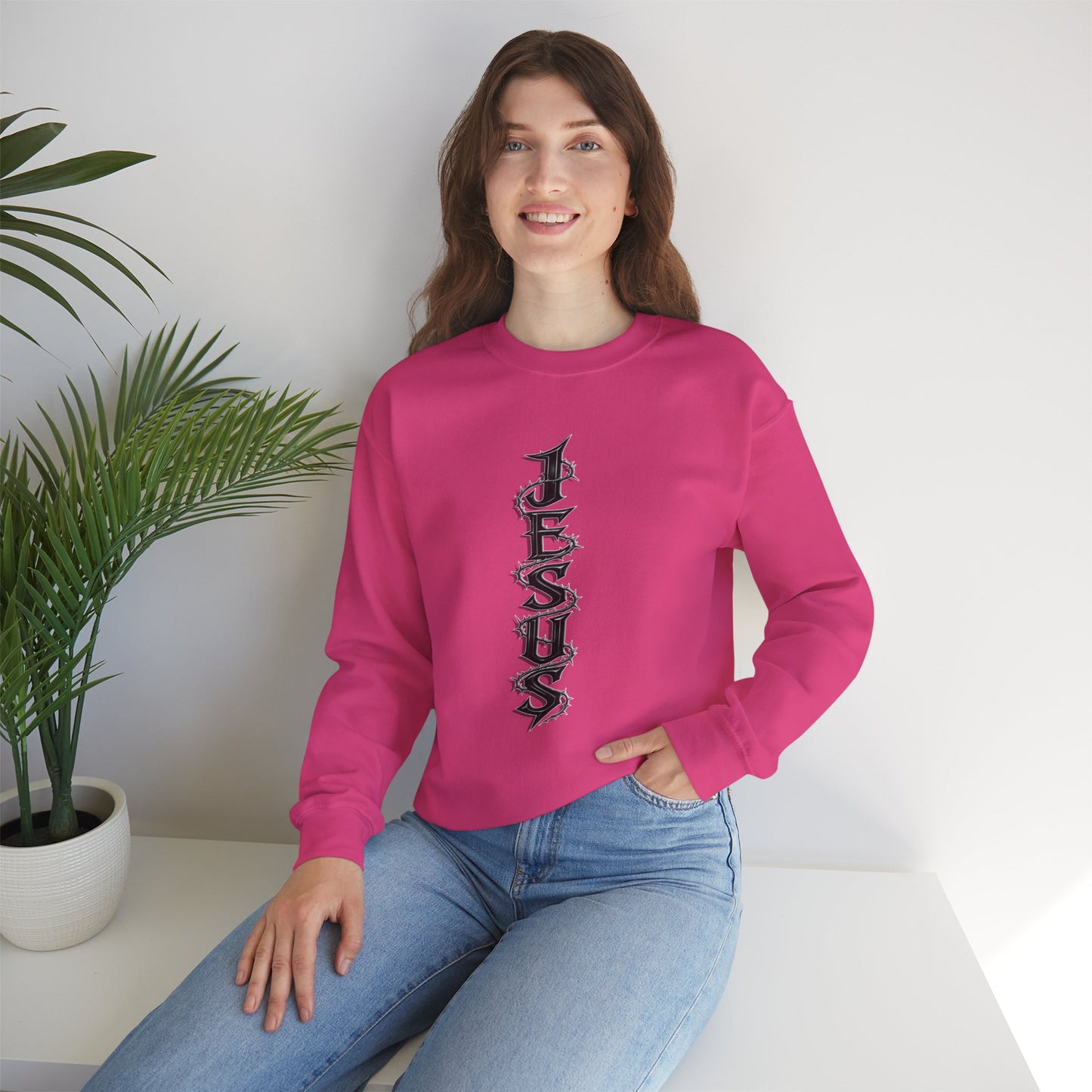 The Name Above Every Name Unisex Heavy Blend™ Crewneck Sweatshirt
