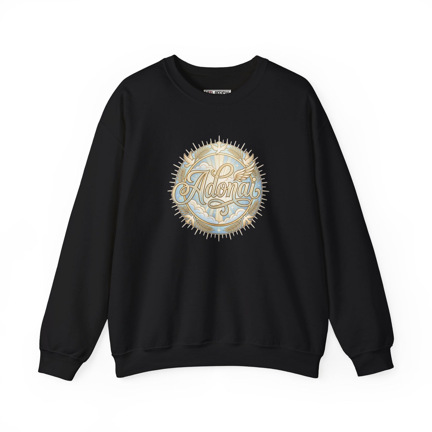 ADONAI Holy Spirit dove Unisex Heavy Blend™ Crewneck Sweatshirt