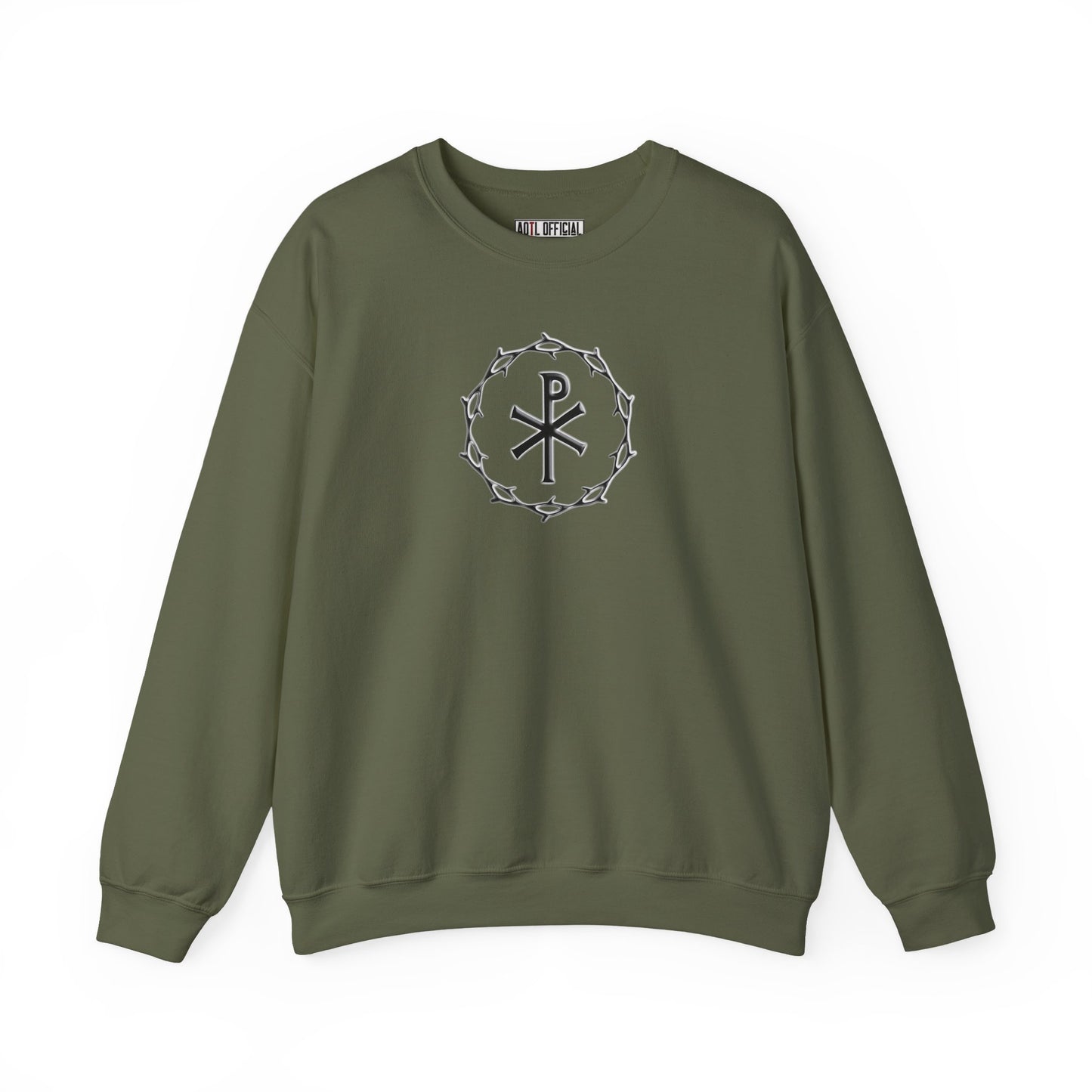 Circle of Thorns & Chi-Rho Unisex Heavy Blend™ Crewneck Sweatshirt