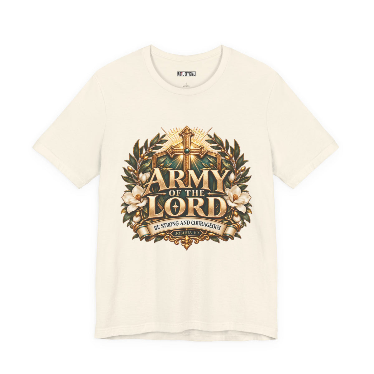 Army of the Lord — Strong and Courageous Christian T-shirt
