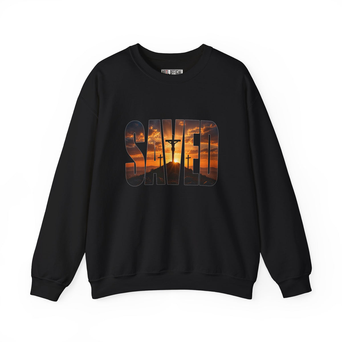 Saved — By the Cross Christian  Sweatshirt