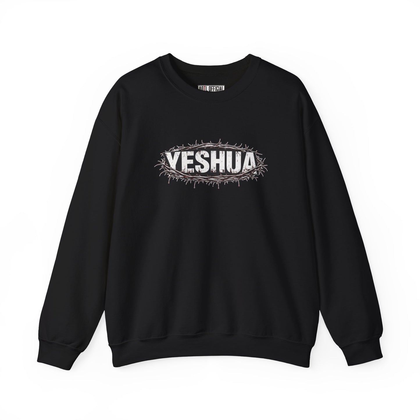 Yeshua Crown Of Thorns Christian Sweatshirt