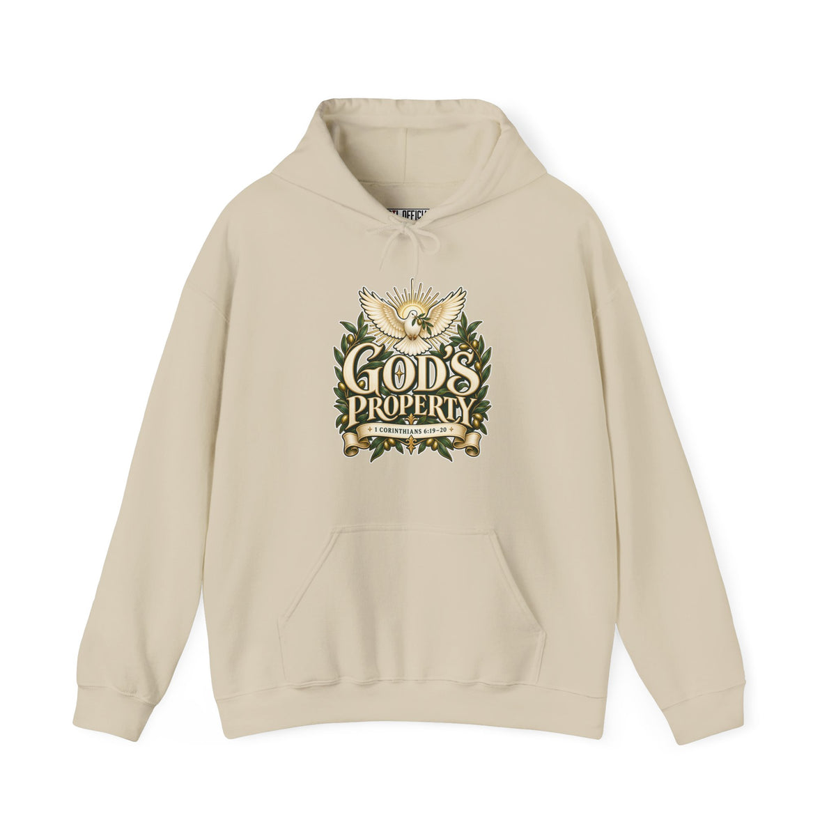 God’s Property — Bought with a Price Christian Hoodie