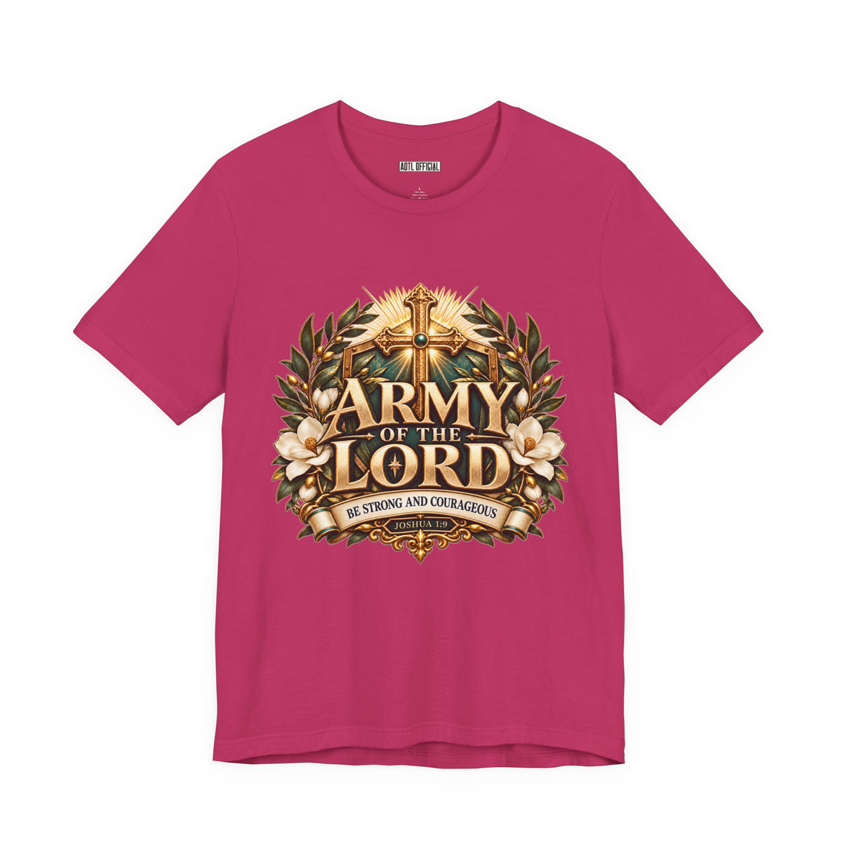 Army of the Lord — Strong and Courageous Christian T-shirt