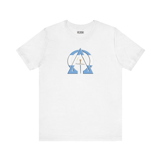 Alpha & Omega Argentina Unisex Short Sleeve Tee