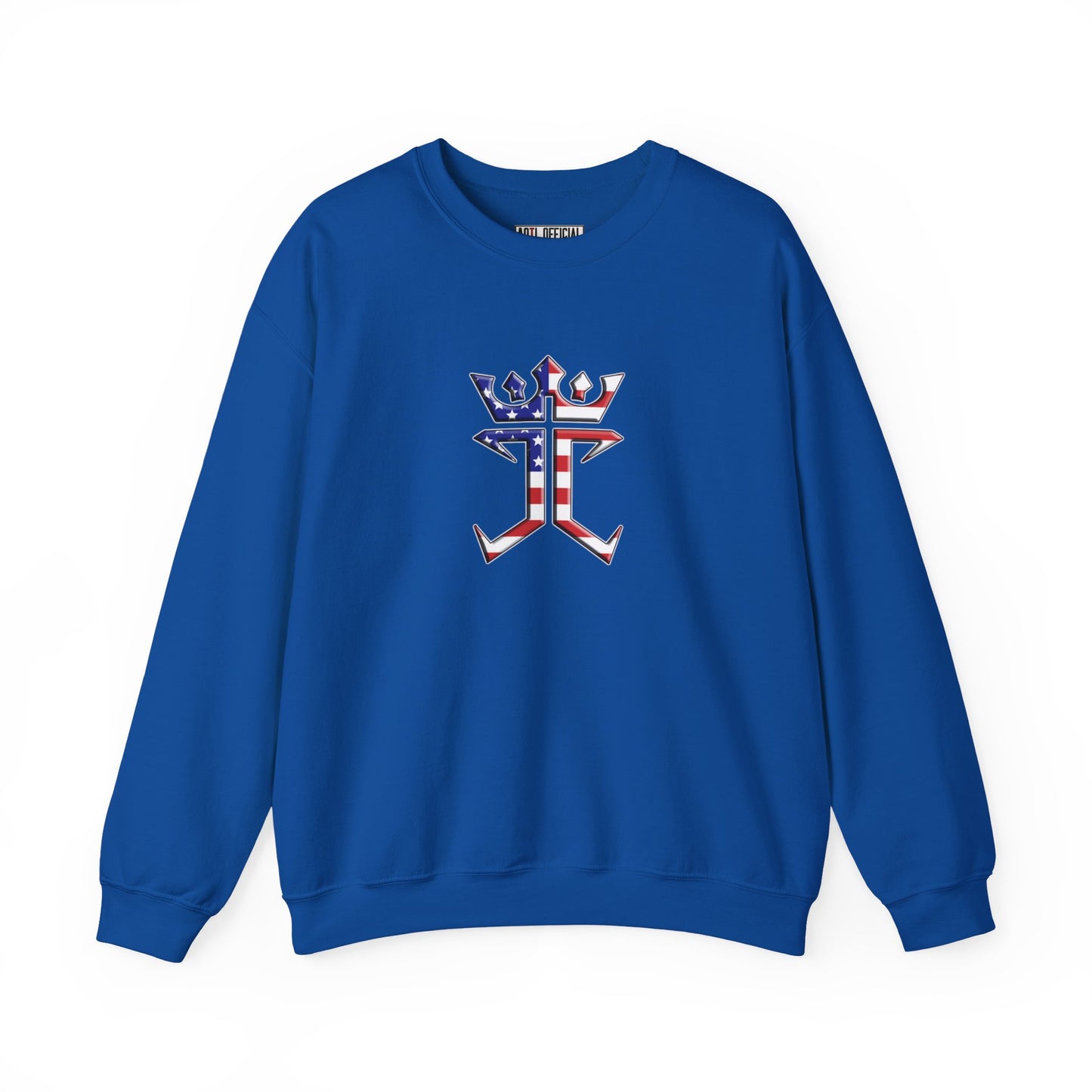 Jesus Christ is King of USA Unisex Heavy Blend™ Crewneck Sweatshirt
