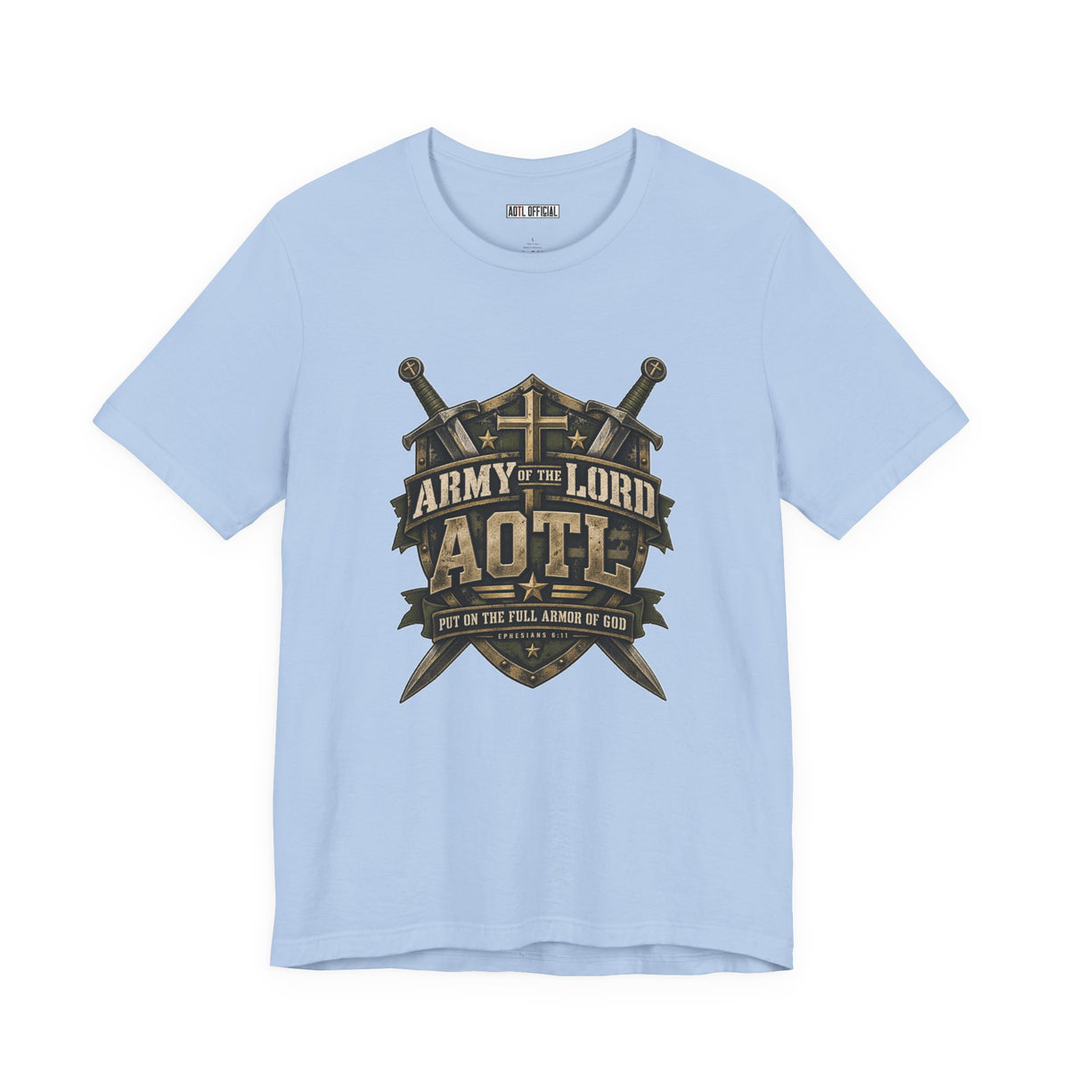 AOTL — Full Armor of God Christian T-shirt