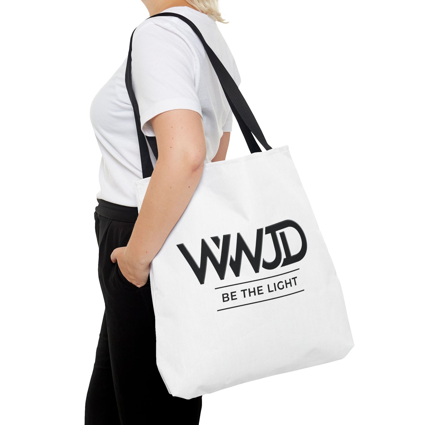 WWJD Christian Tote Bag