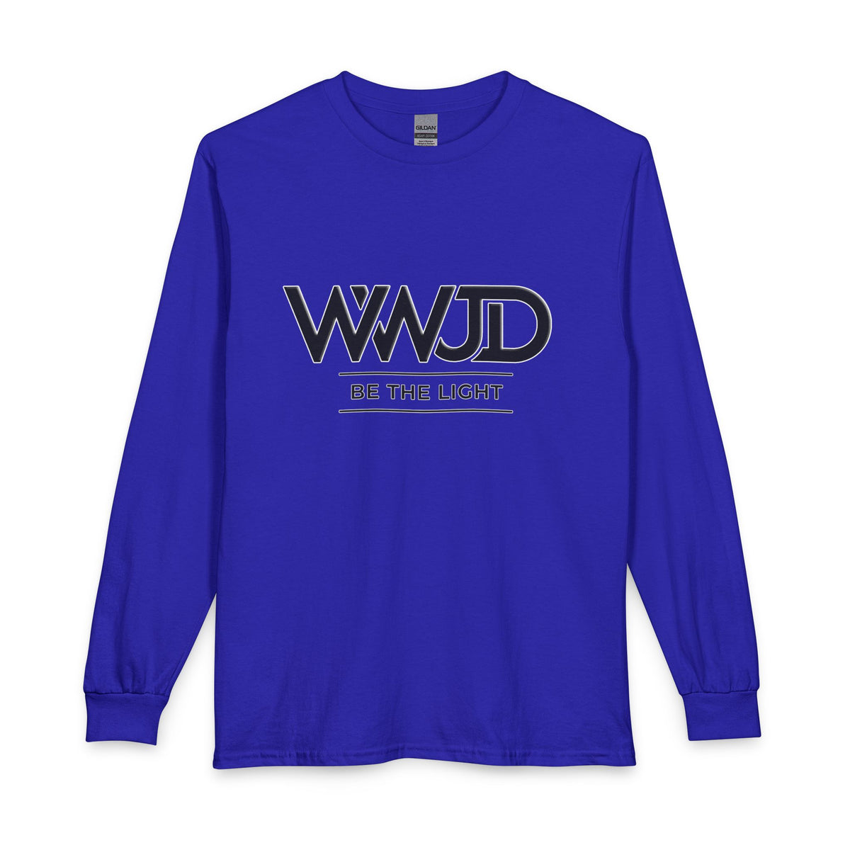 WWJD Faith Reminder Christian Long Sleeve Shirt