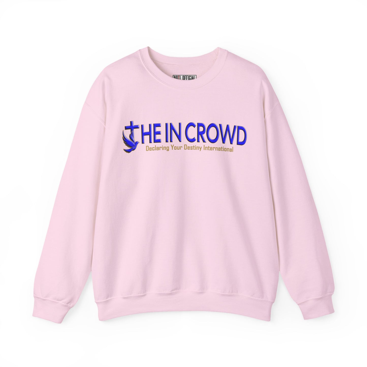 The In Crowd Blue & Gold logo Unisex Heavy Blend™ Crewneck Sweatshirt