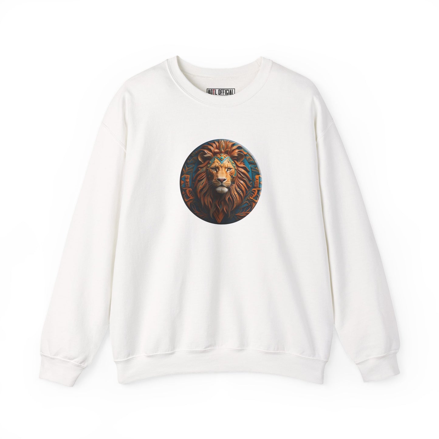 Lionhearted Savior Lion of Judah  Unisex Heavy Blend™ Crewneck Sweatshirt