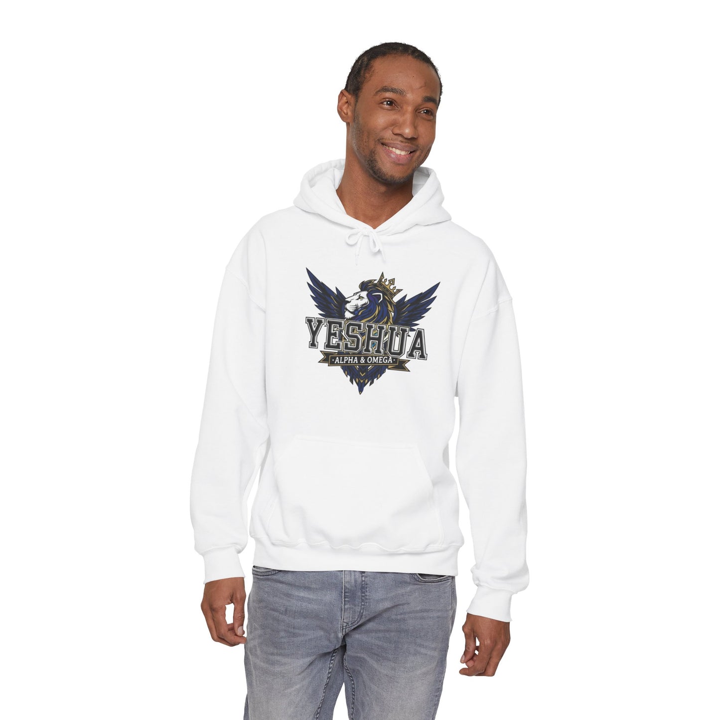 Yeshua: Lion of Judah Reigns Christian Hoodie