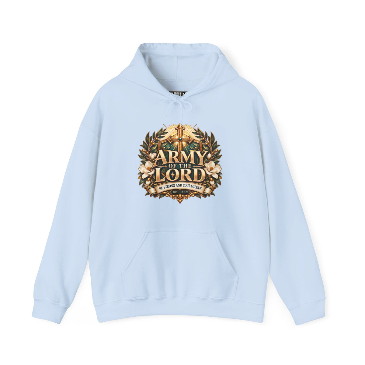 Army of the Lord — Strong and Courageous Christian Hoodie