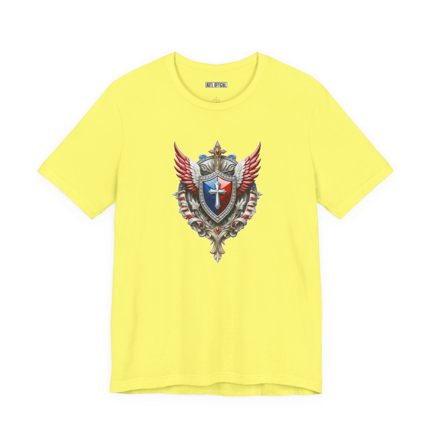 Celestial Heritage Christian Patriotic Unisex Short Sleeve Tee