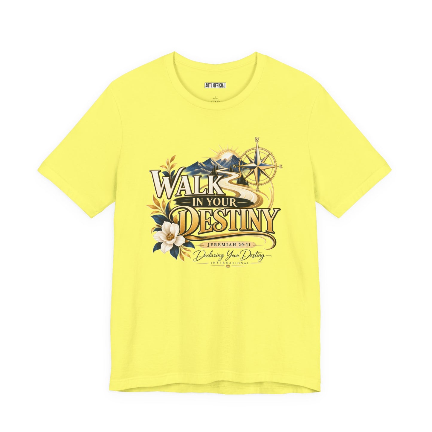 Walk in Your Destiny DYDI Christian T-shirt