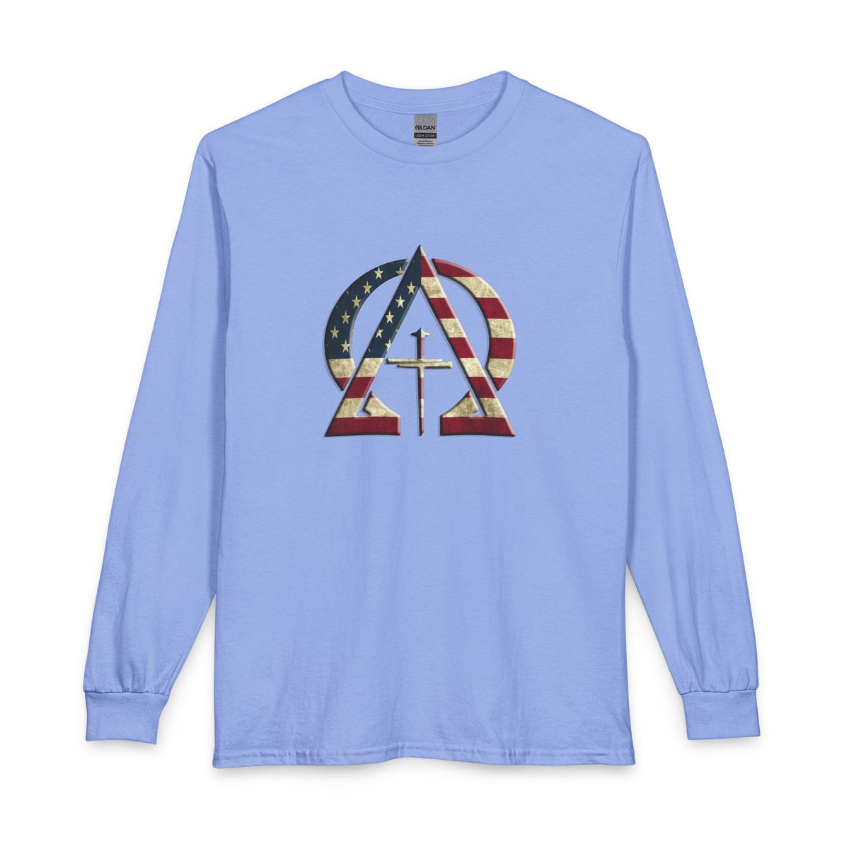 Alpha & Omega Vintage USA Christian Long Sleeve Shirt
