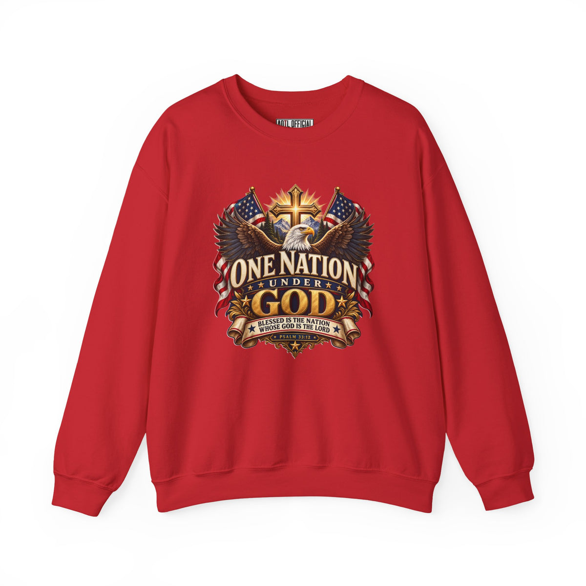 One Nation Under God Christian Sweatshirt