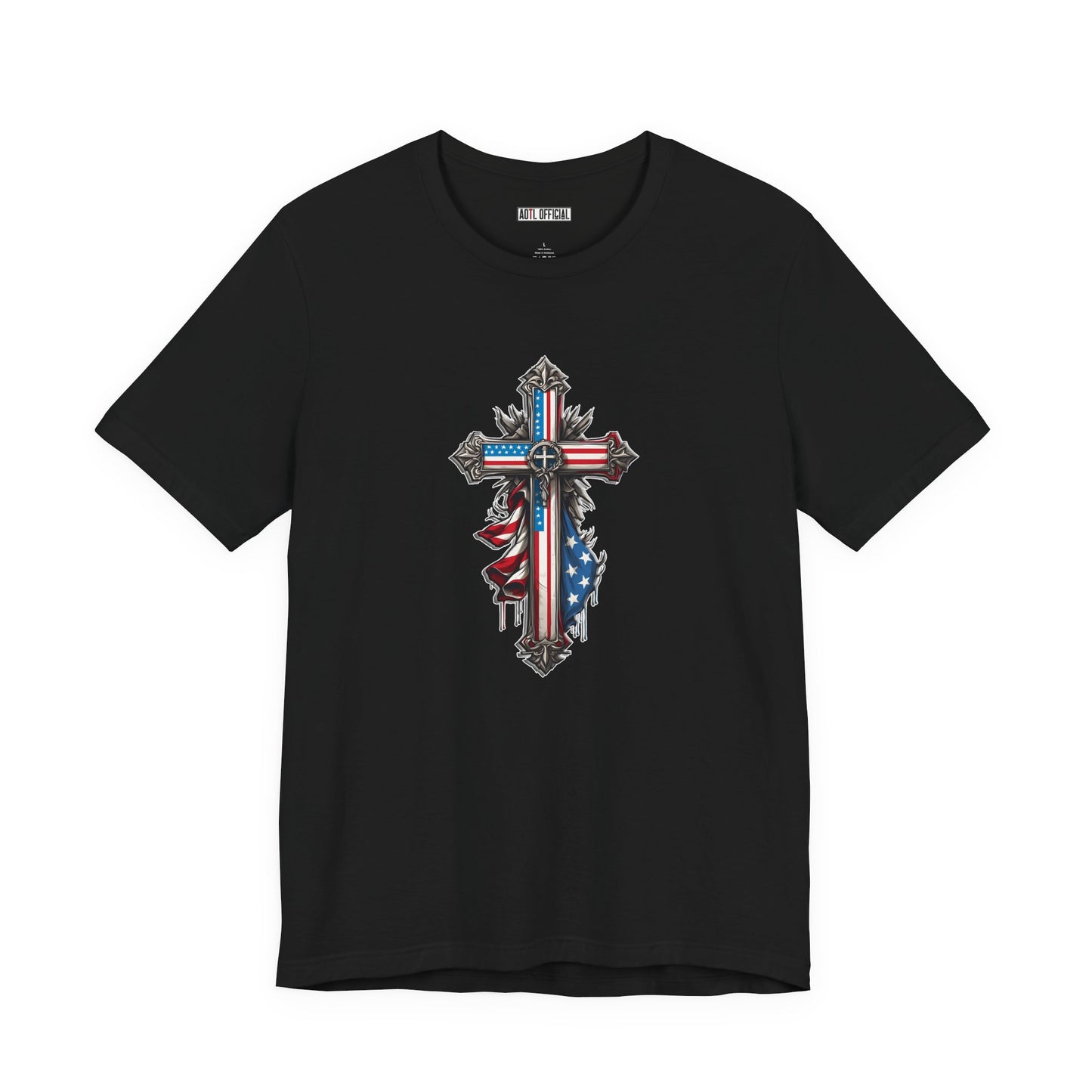 Faithful Patriotism Christian Unisex Short Sleeve Tee