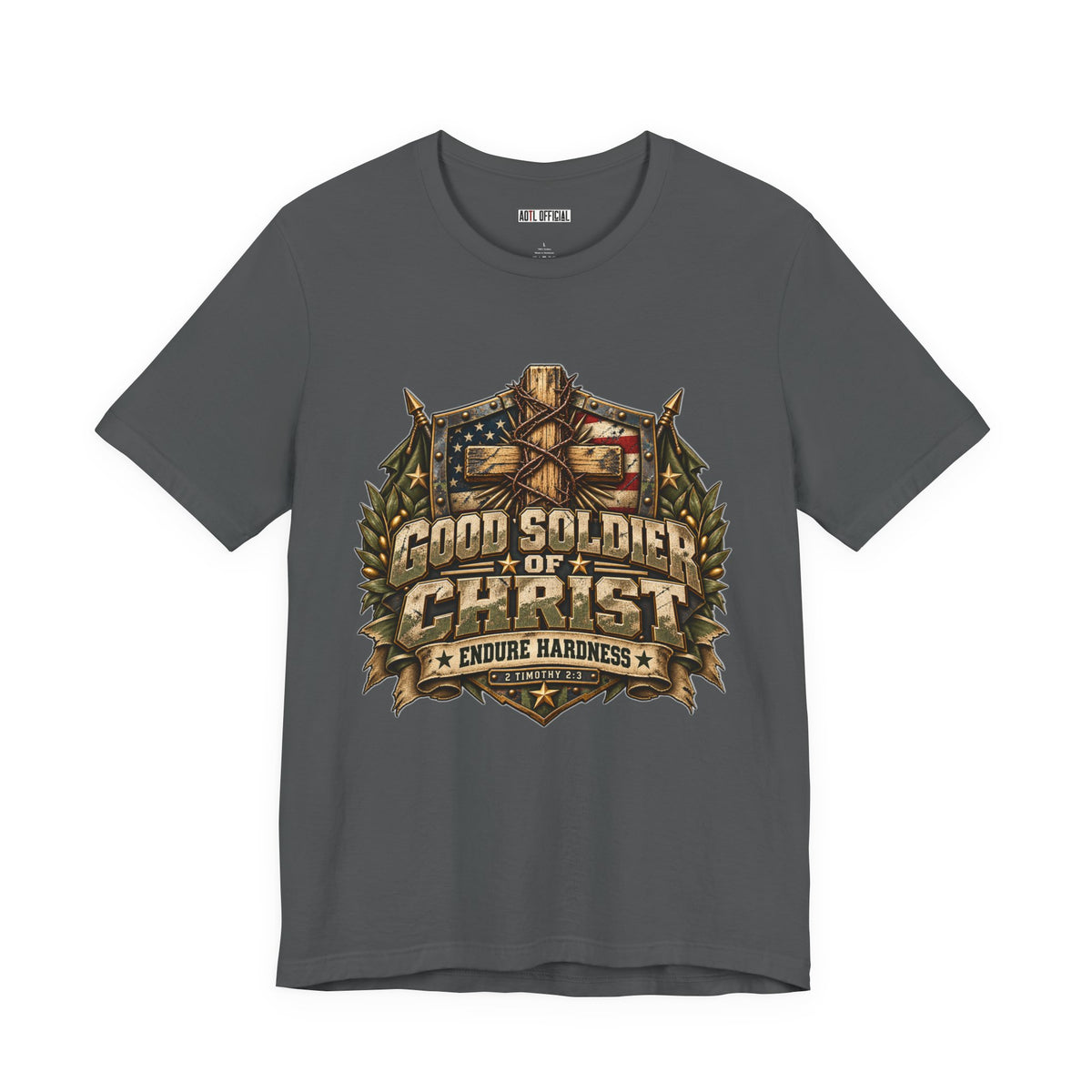 Good Soldier of Christ — Endure Hardness Christian T-shirt