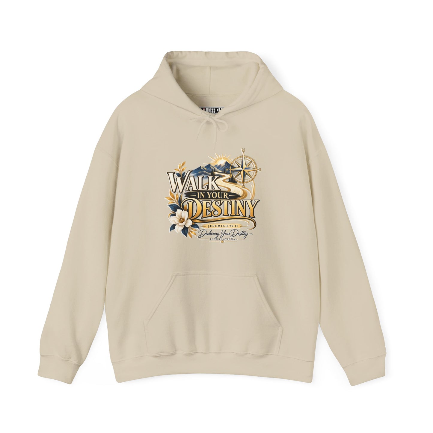 Walk in Your Destiny DYDI Christian Hoodie