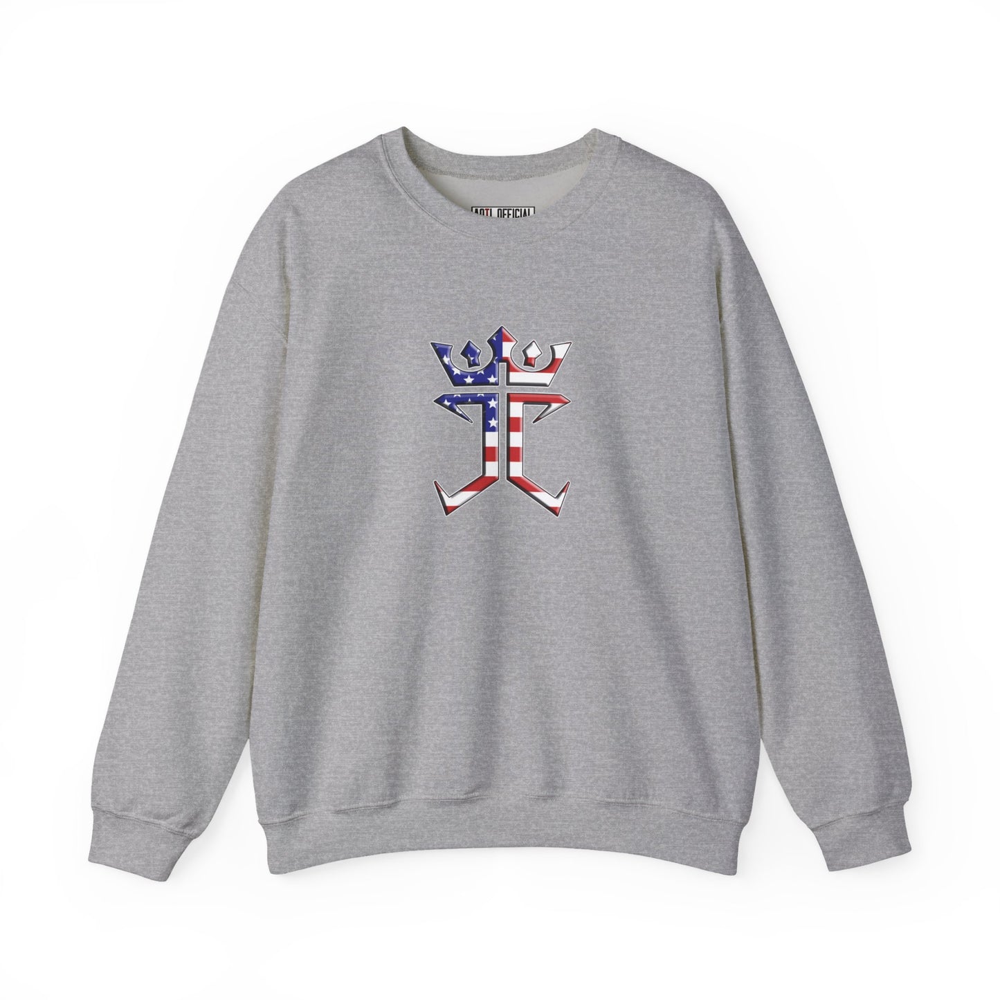 Jesus Christ is King of USA Unisex Heavy Blend™ Crewneck Sweatshirt