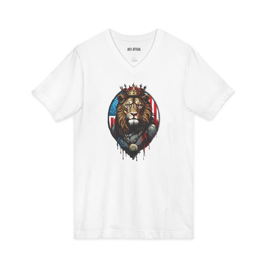 Royal Majesty: Lion of Judah  V-Neck Tee