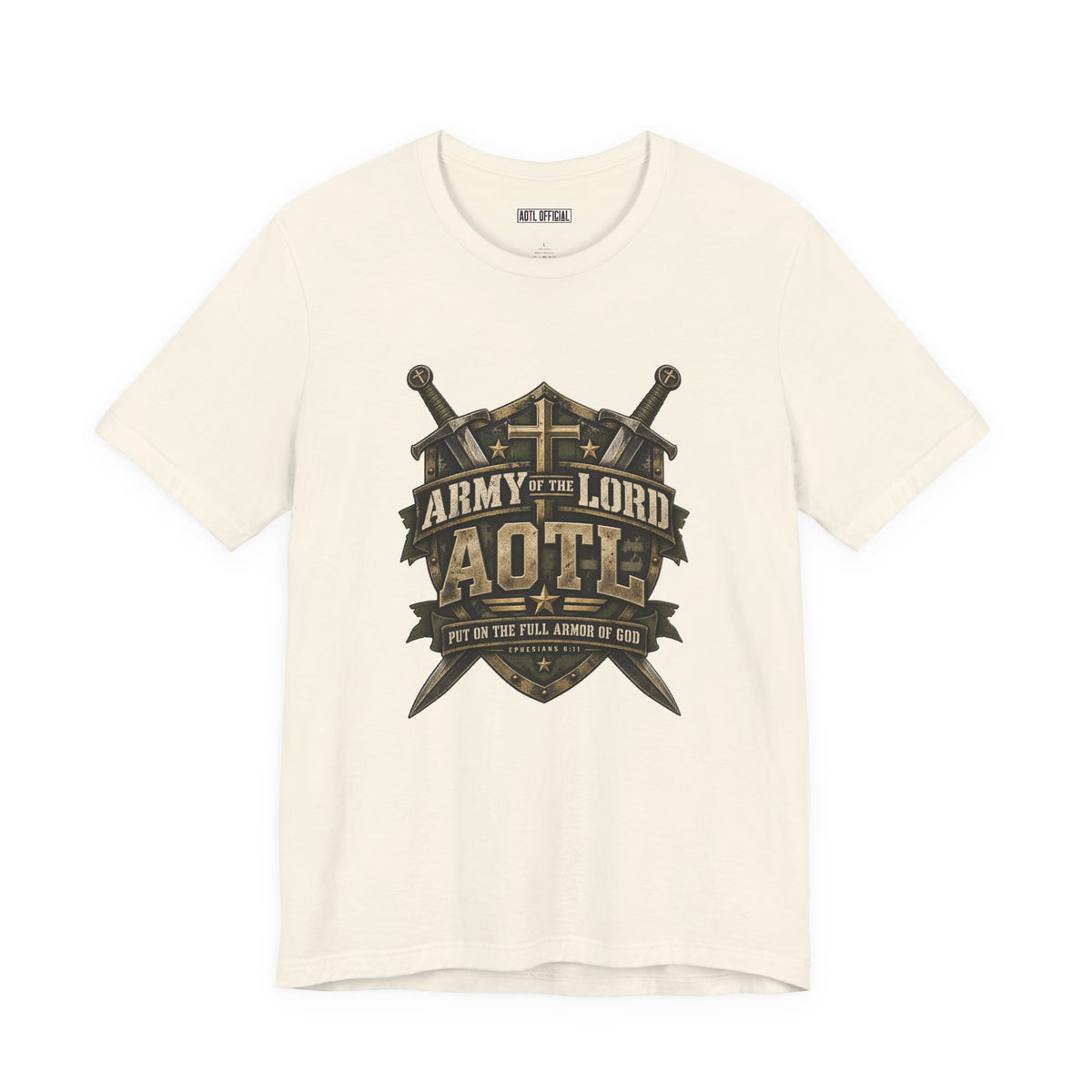 AOTL — Full Armor of God Christian T-shirt