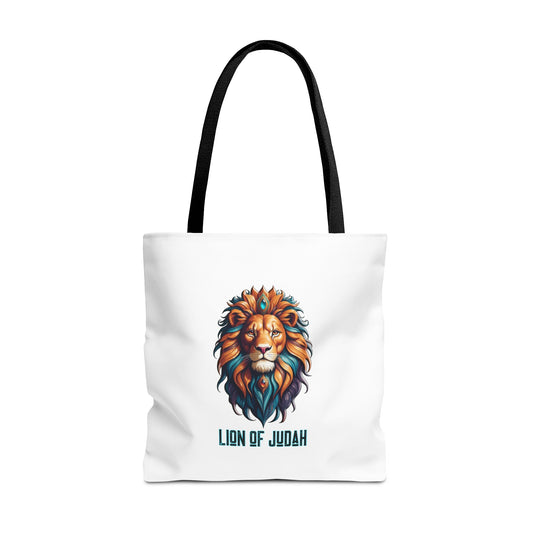 Majestic Savior Lion Of Judah Christian Tote bag
