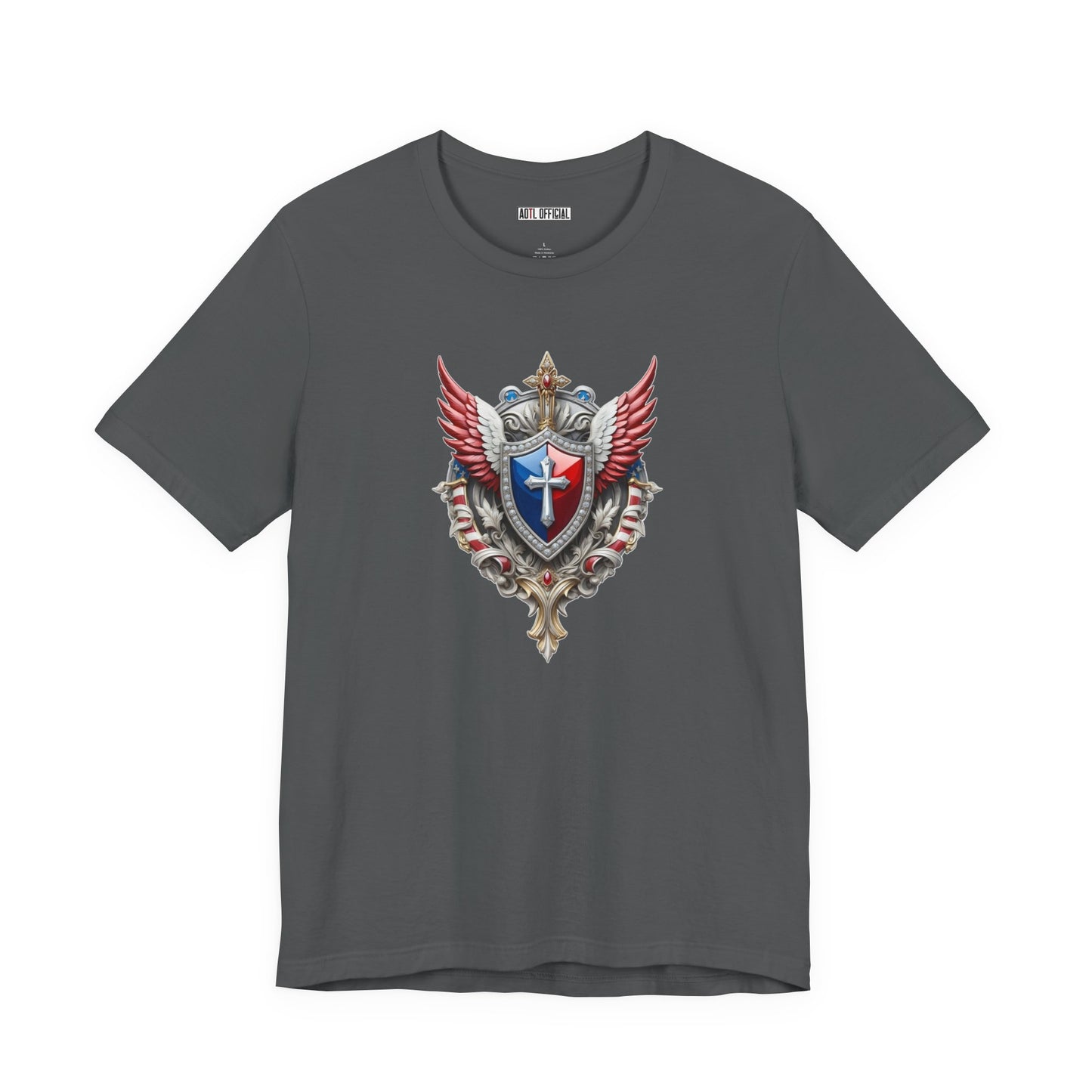 Celestial Heritage Christian Patriotic Unisex Short Sleeve Tee