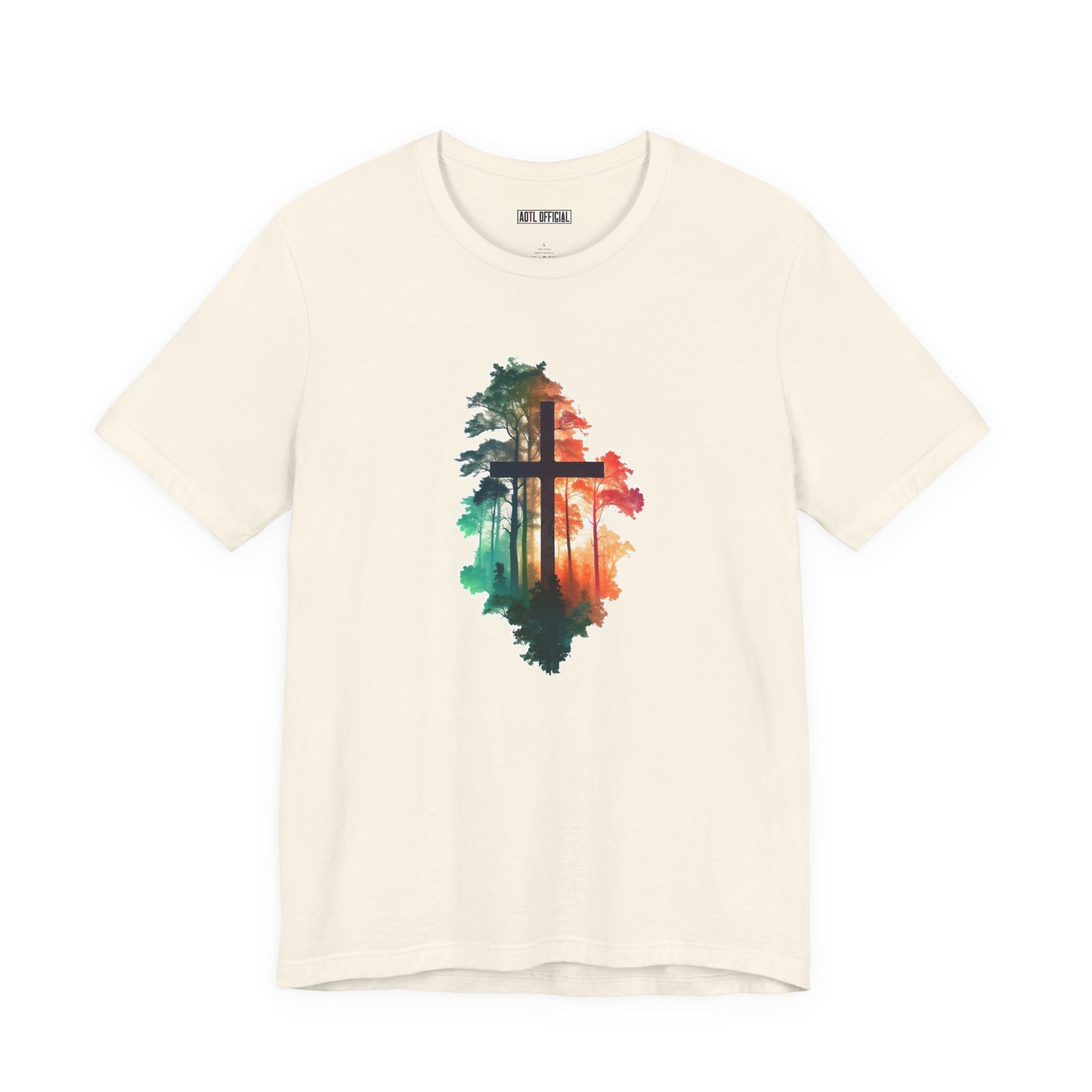 Cross in the wilderness Christian  Tee
