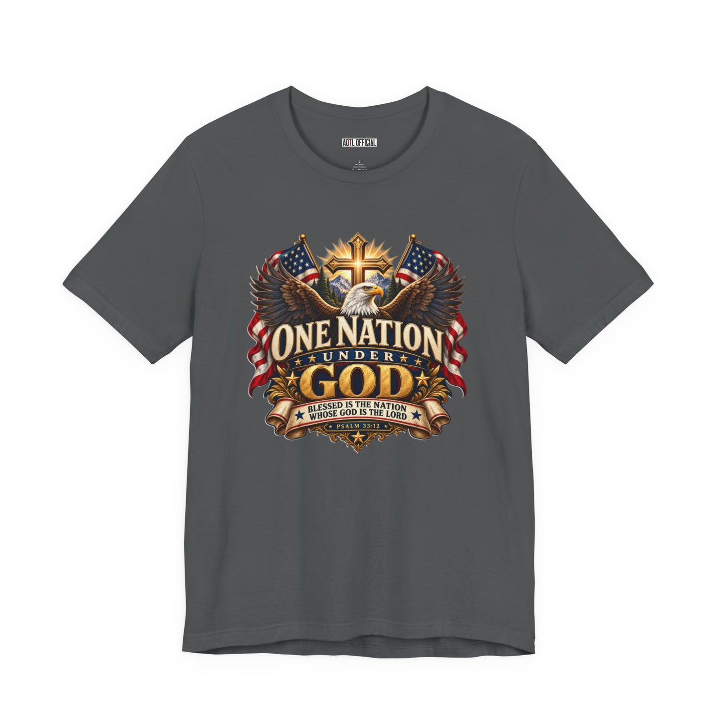One Nation Under God Christian T-shirt