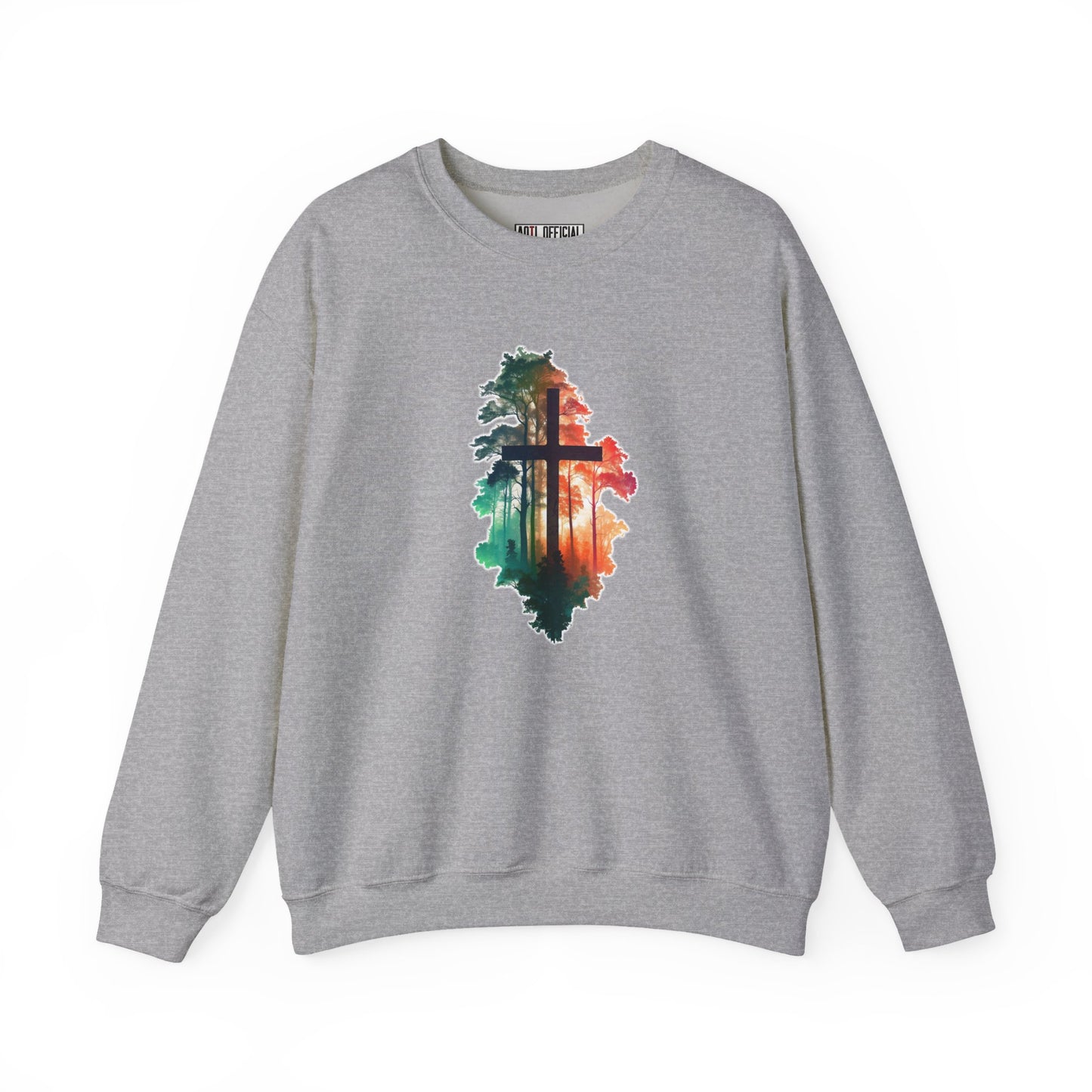 Cross in the Wilderness Unisex Heavy Blend™ Crewneck Sweatshirt