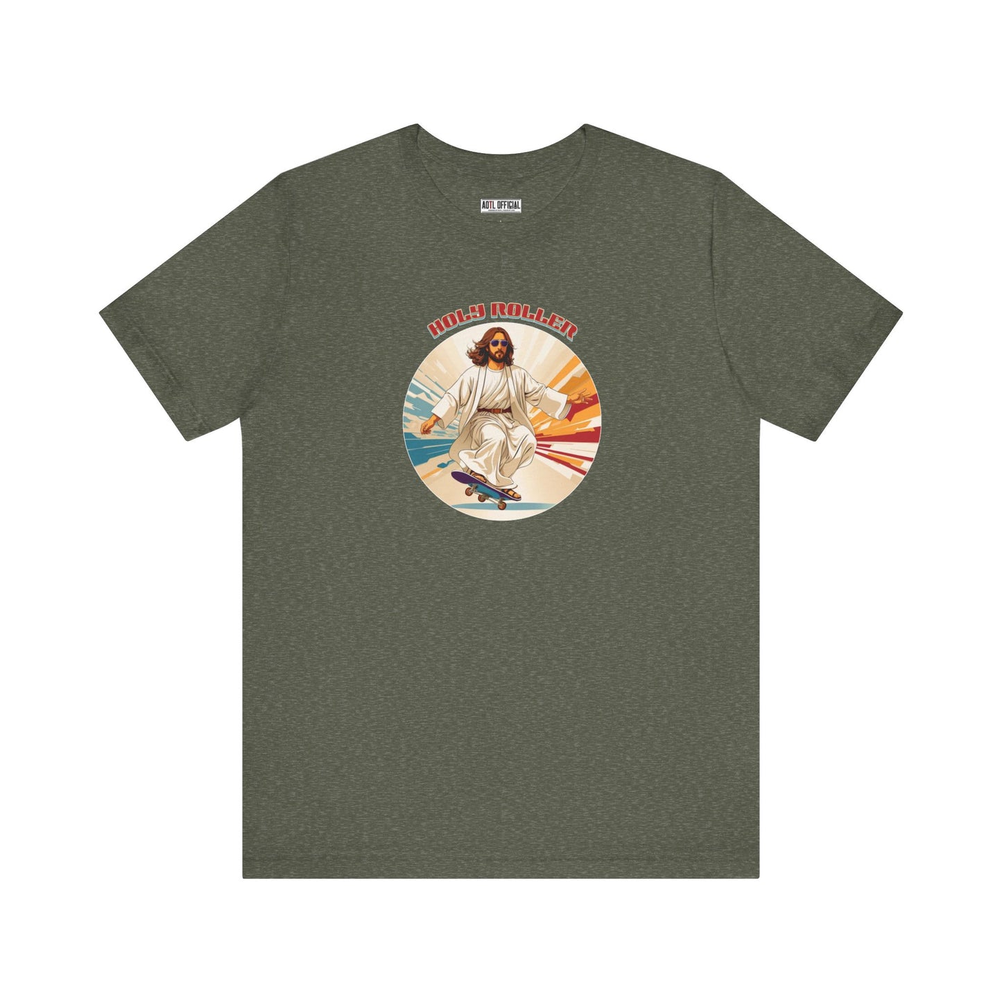 Holy Roller Unisex  Short Sleeve Christian Tee