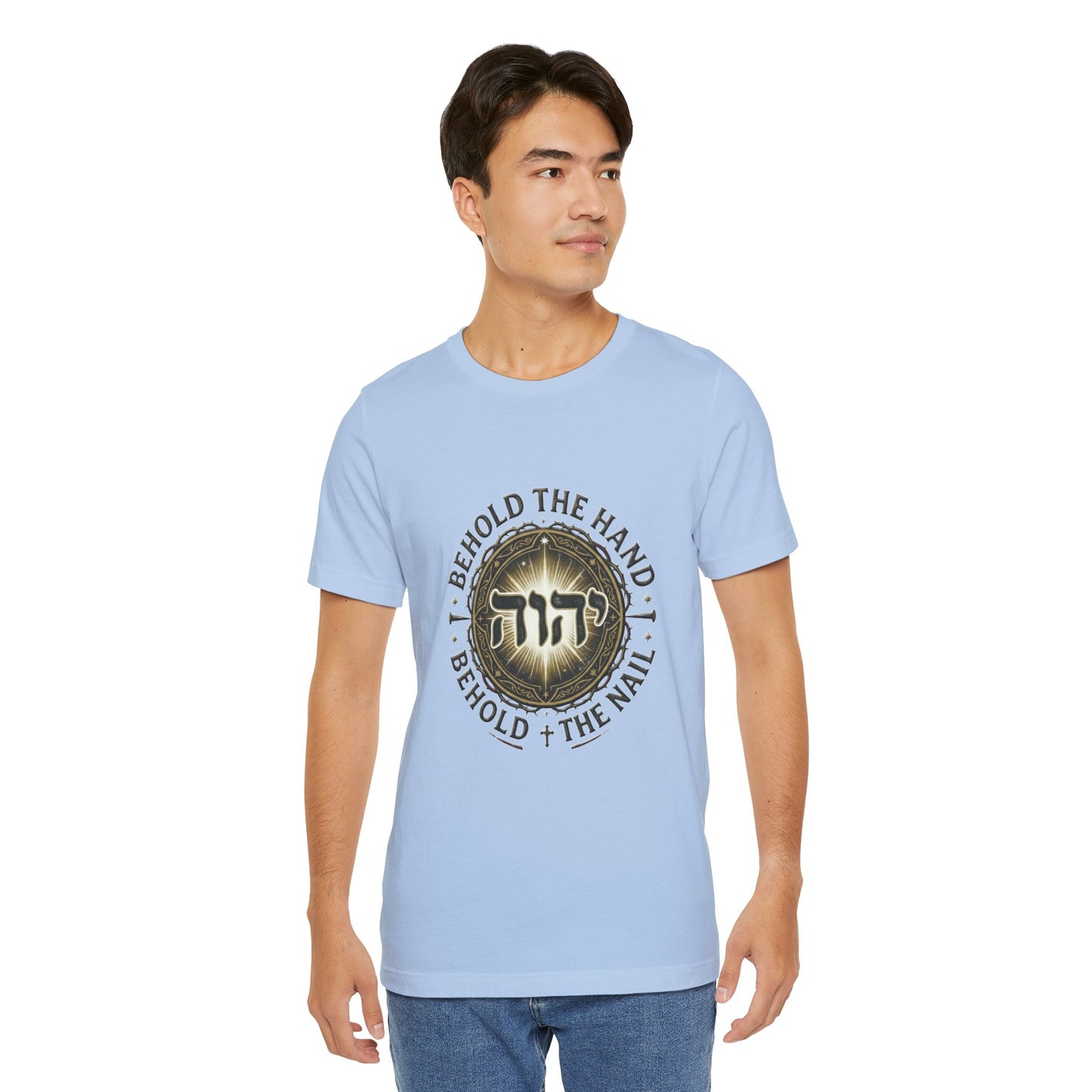 Behold The Hand, Behold The Nail Classic Unisex Short Sleeve Tee